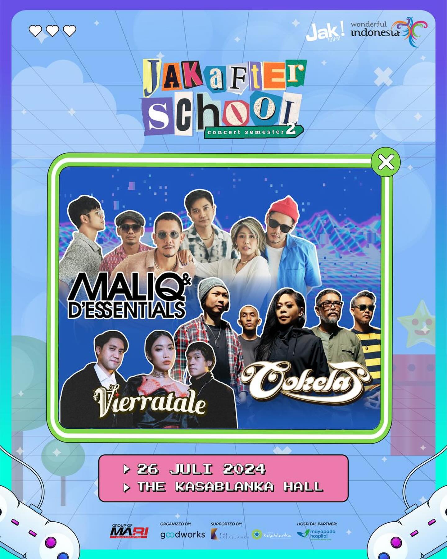 3.000 Siswa SMA Nostalgia di Konser Jak After School Concert Semester II